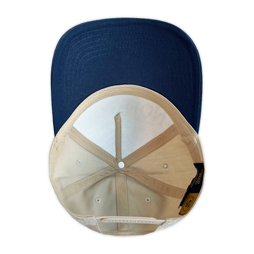 Gorra Vago Style CHAMPION CURVA KAKI Y AZUL