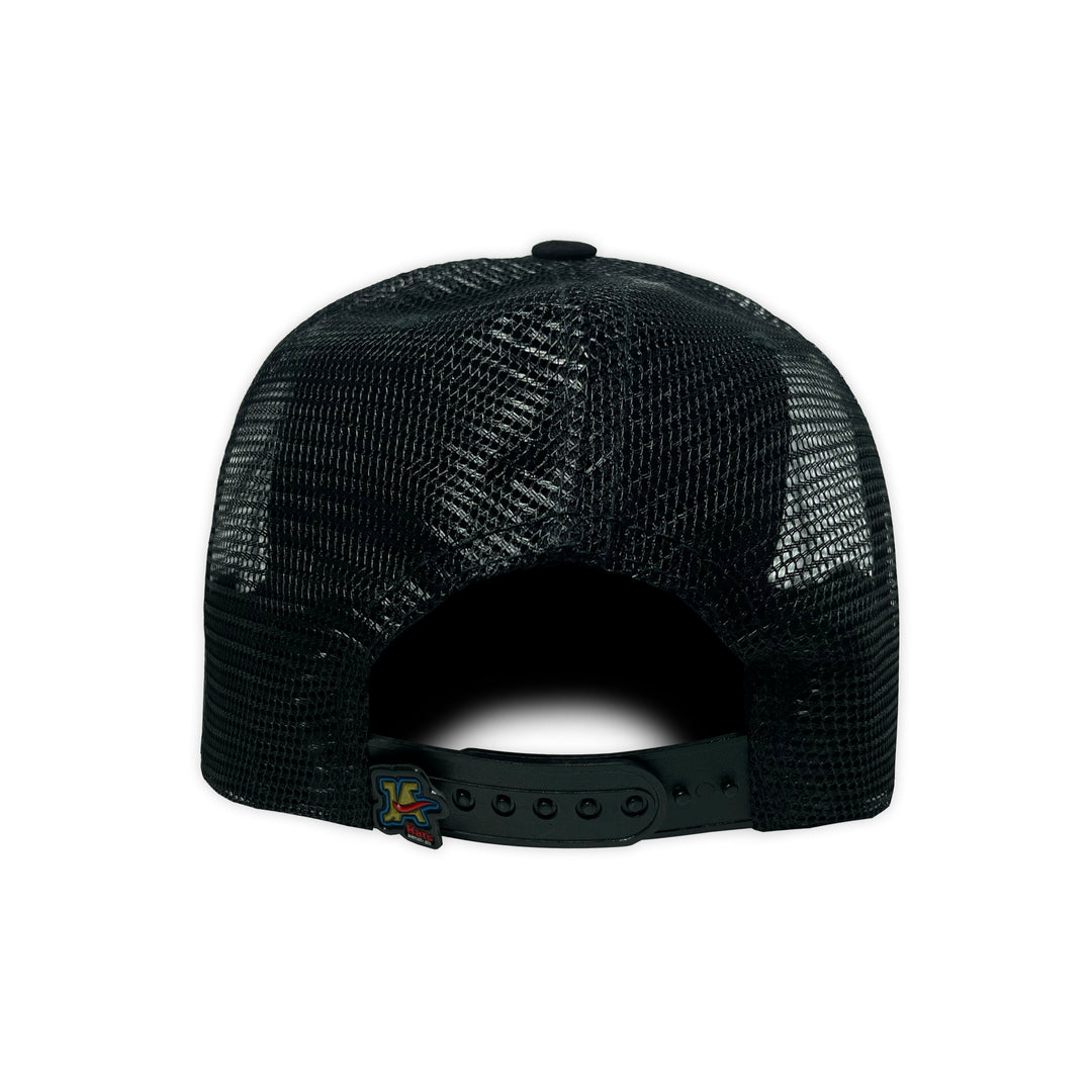 Gorra ja hats chavo placa negro trucker