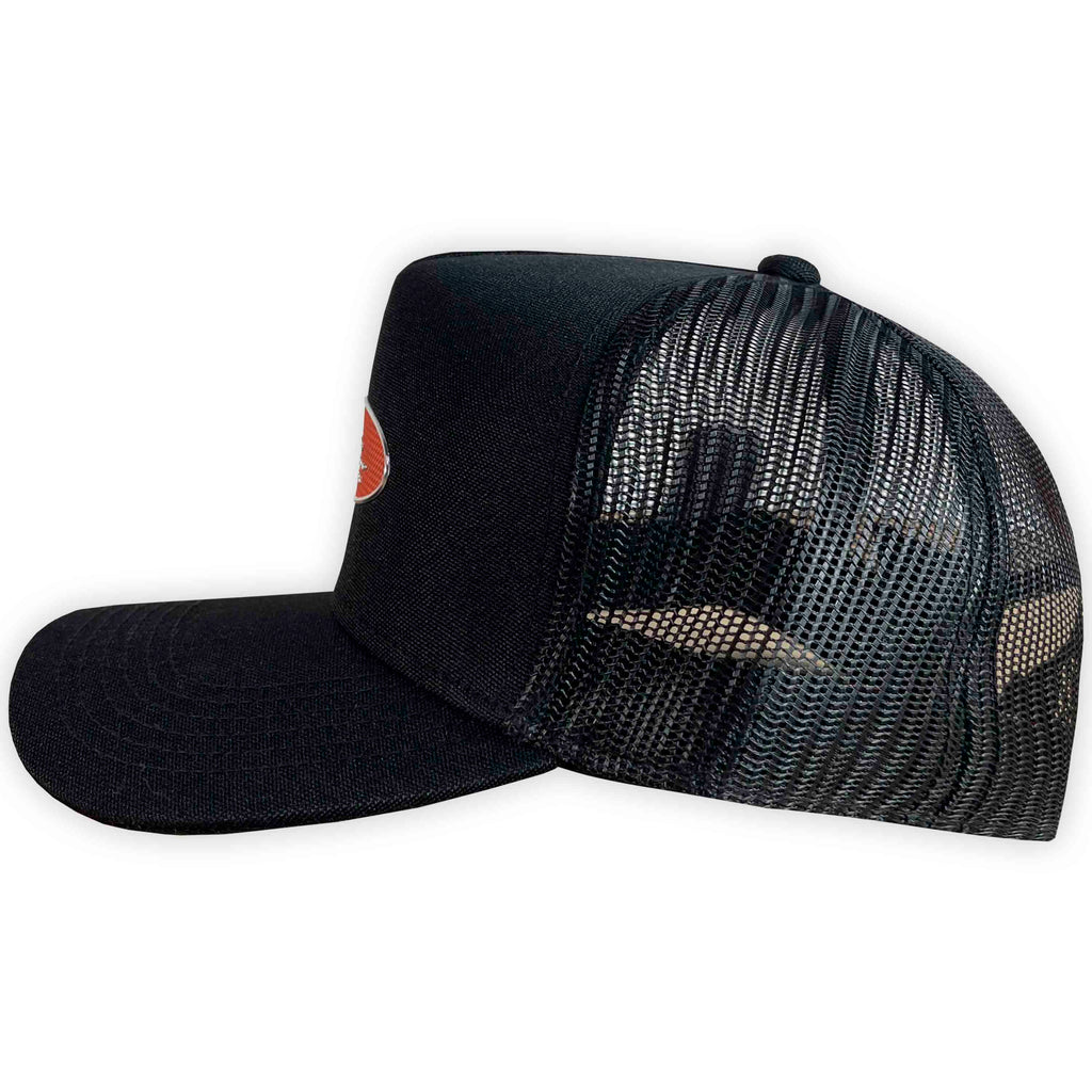 GORRA ALL IN BRAND CHROME COLOR BLACK