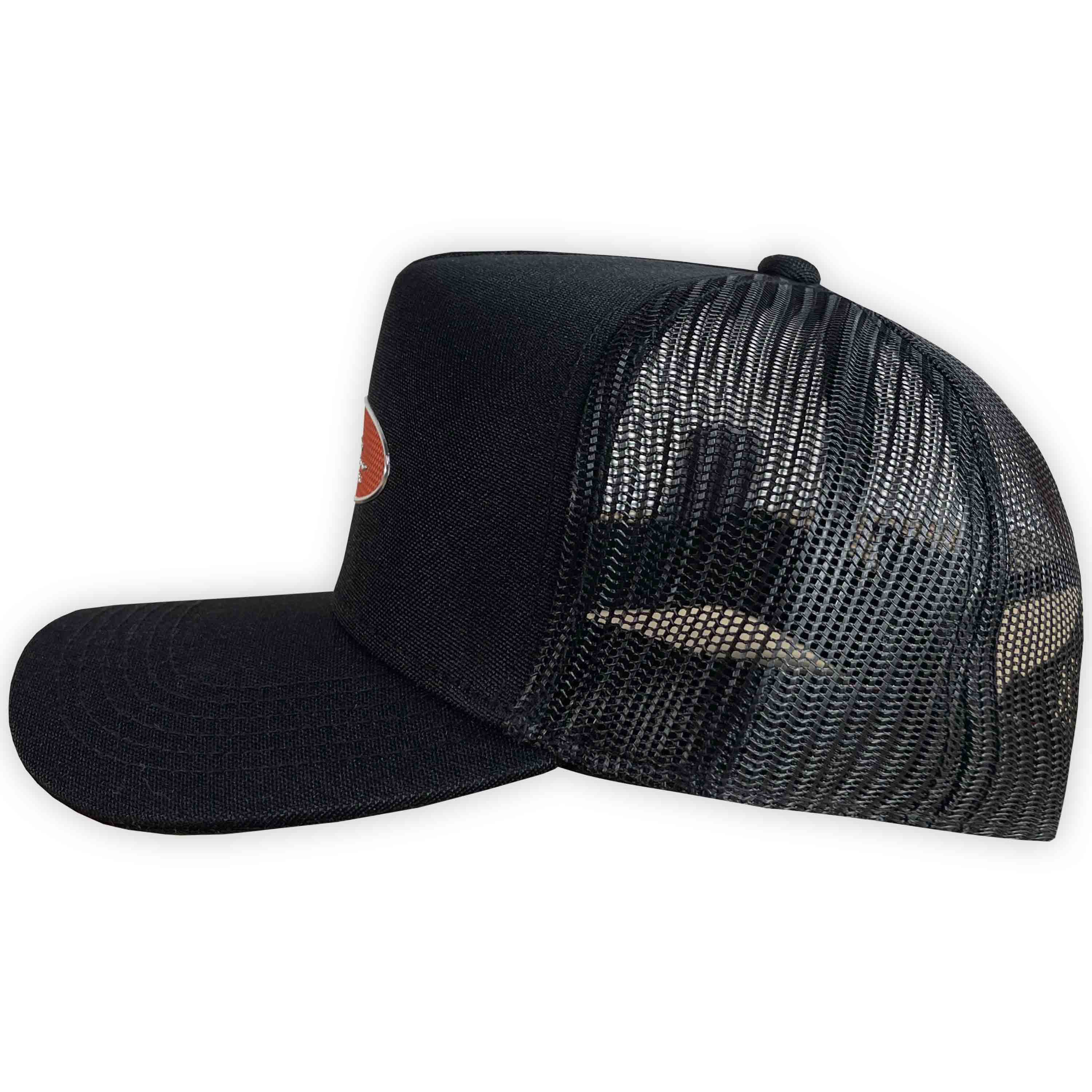 GORRA ALL IN BRAND CHROME COLOR BLACK