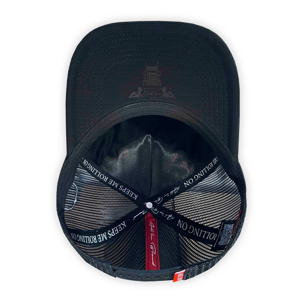 GORRA ALL IN BRAND CHROME COLOR BLACK