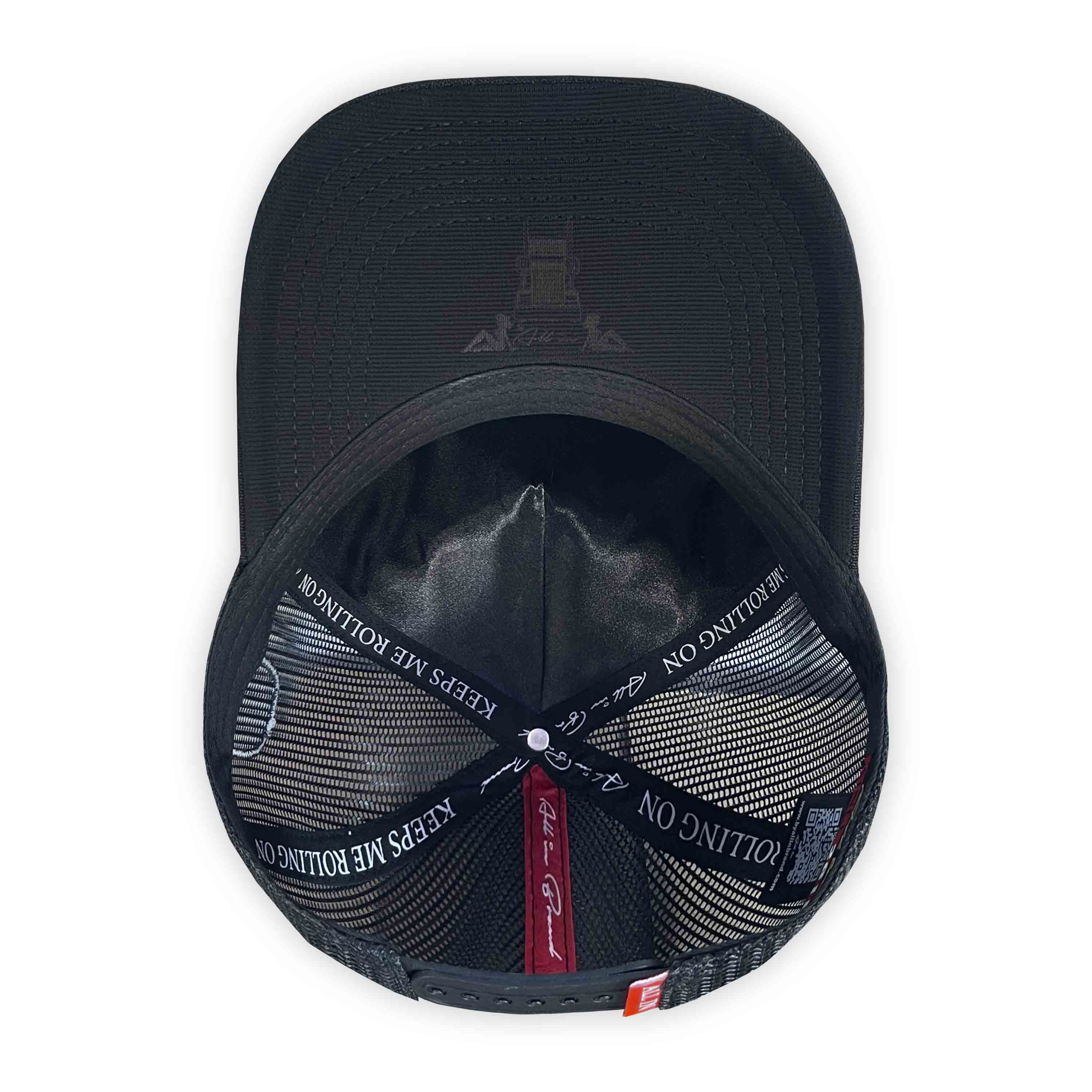 GORRA ALL IN BRAND CHROME COLOR BLACK