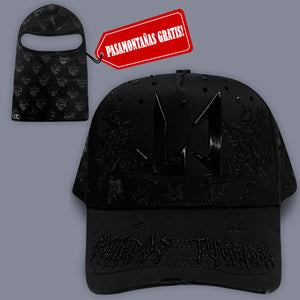 GORRA GC CT BLACK AND RED UNDER