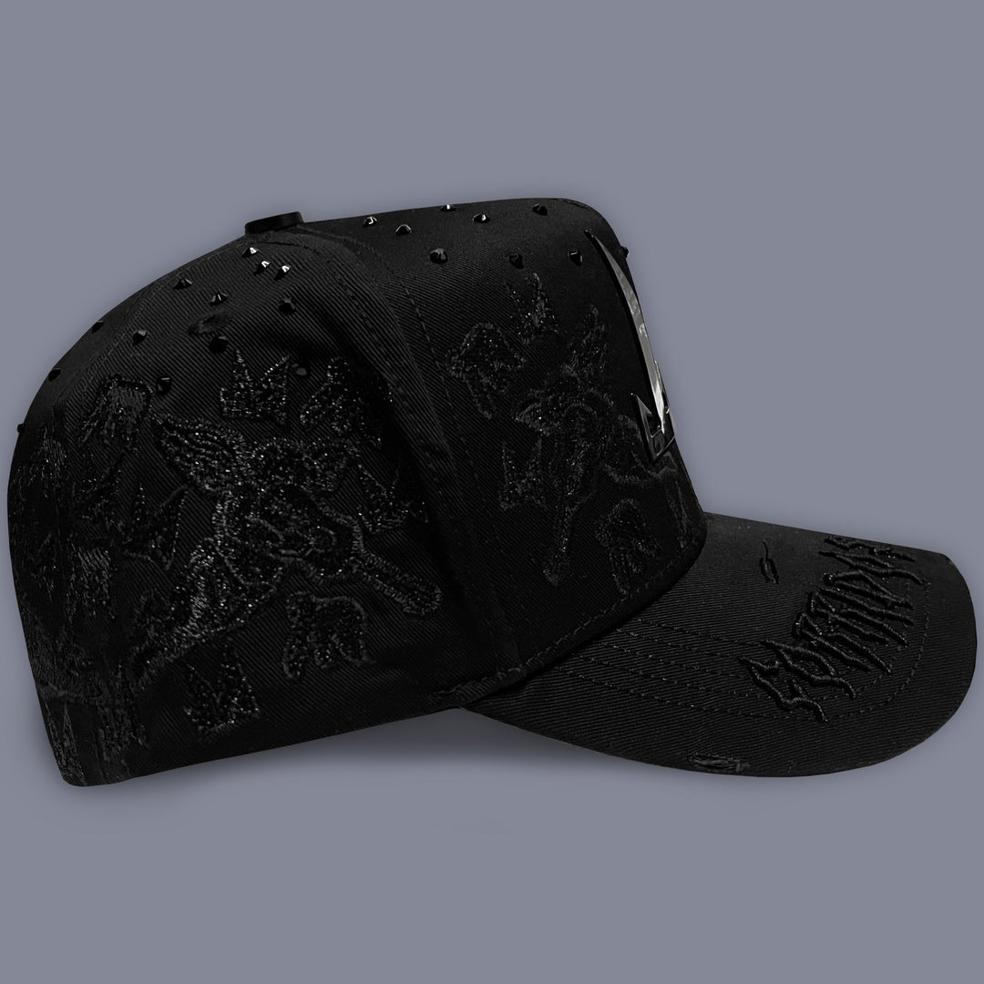 GORRA GC CT BLACK AND RED UNDER