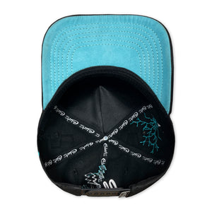 GORRA CULICHI CAPS RESPECT BLACK GAMUZA