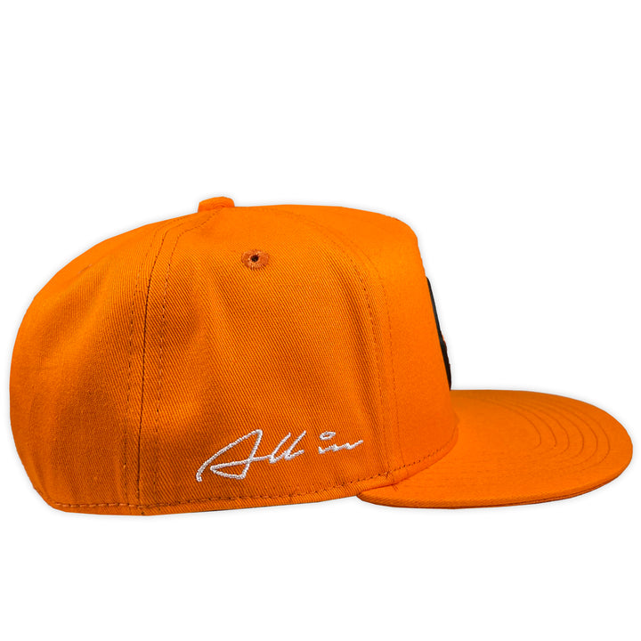 GORRA ALL IN BRAND DADOS NARANJA SNAP BACK