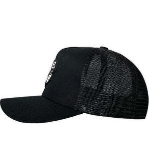 GORRA ALL IN BRAND DADOS NEGRA TRUCKER