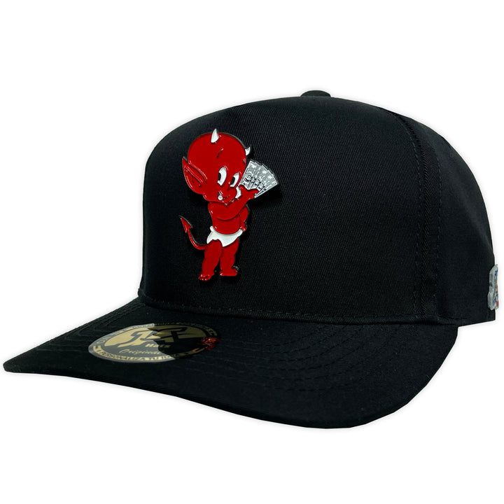 Gorra ja hats diablo negra gabardina