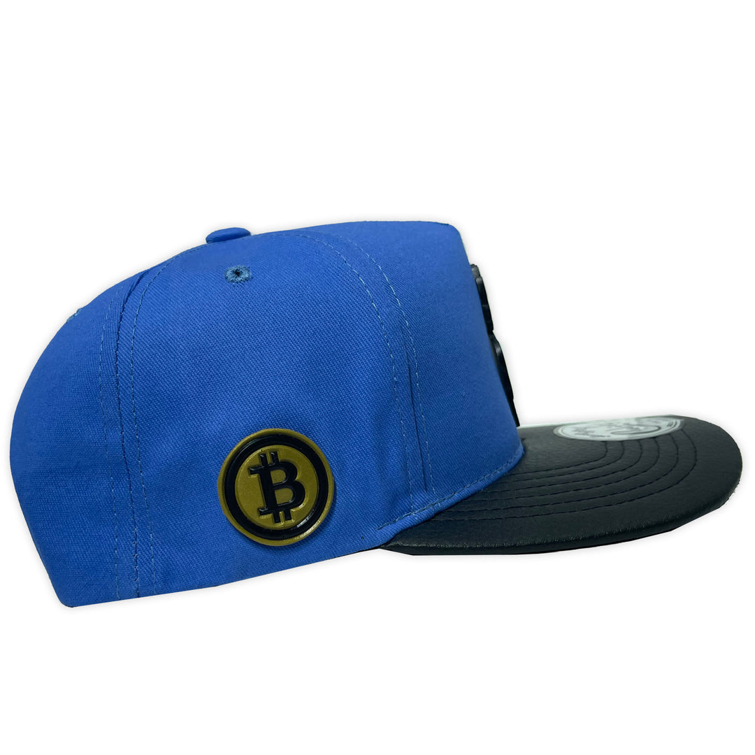 Gorra Culichi Caps Duck Coin Blue Placa Solida