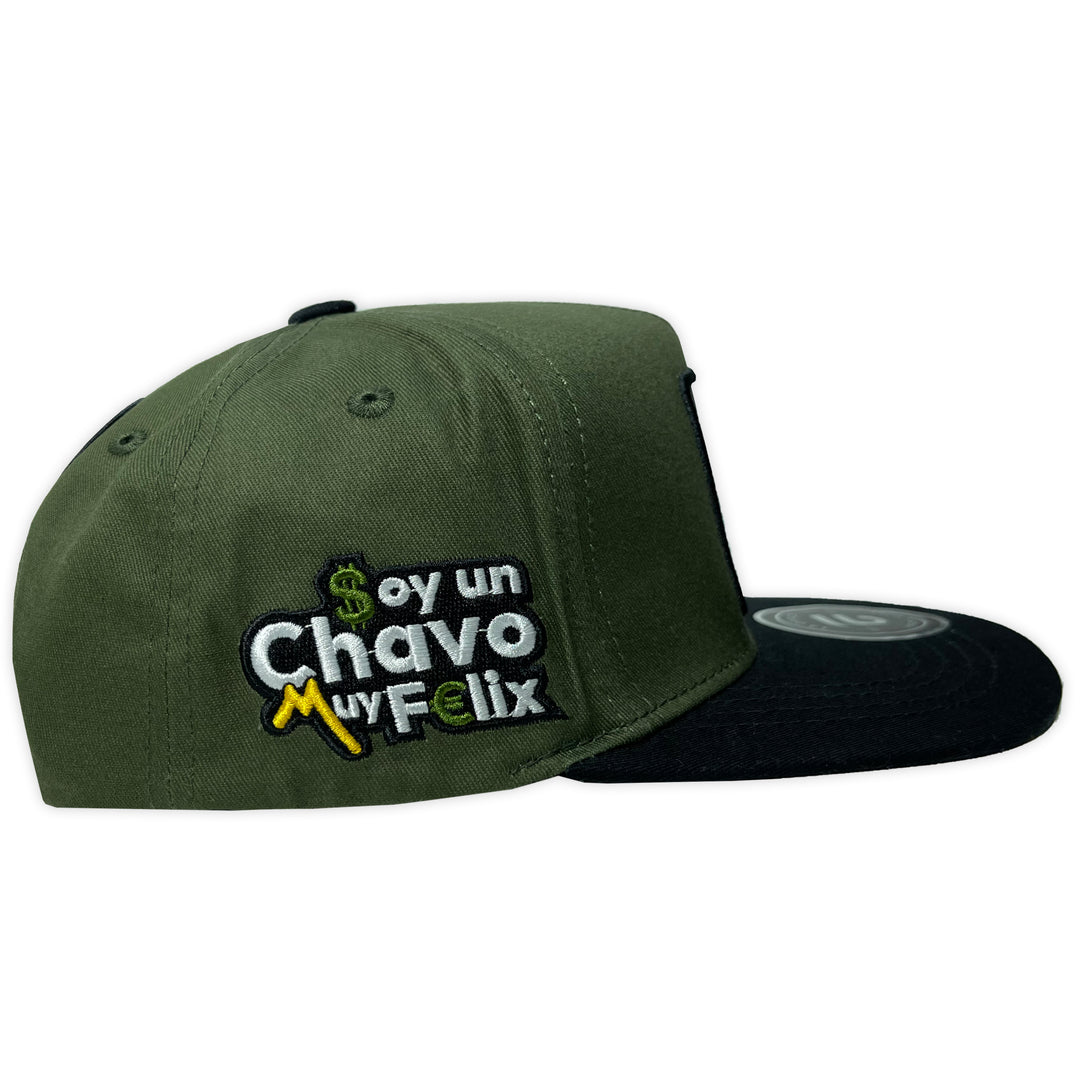 GORRA LA OFFICE UN CHAVO MUY FELIX VERDE