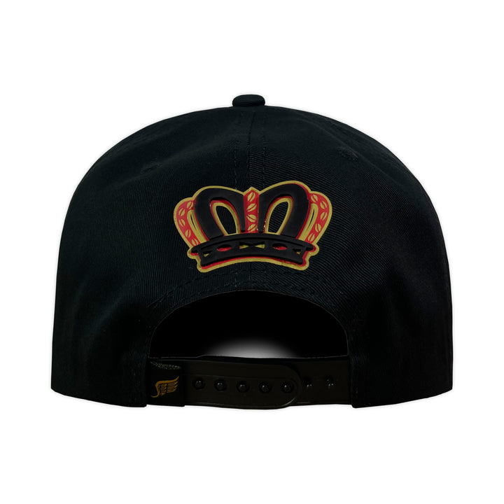 Gorra Vago Style Elegua Black/Black Under Suede Curva Piel