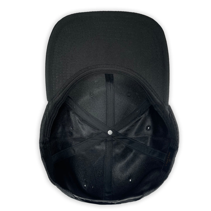 GORRA VAGO STYLE BLACK FRESA BELICON CURVA PIEL DE DURAZNO NEGRA