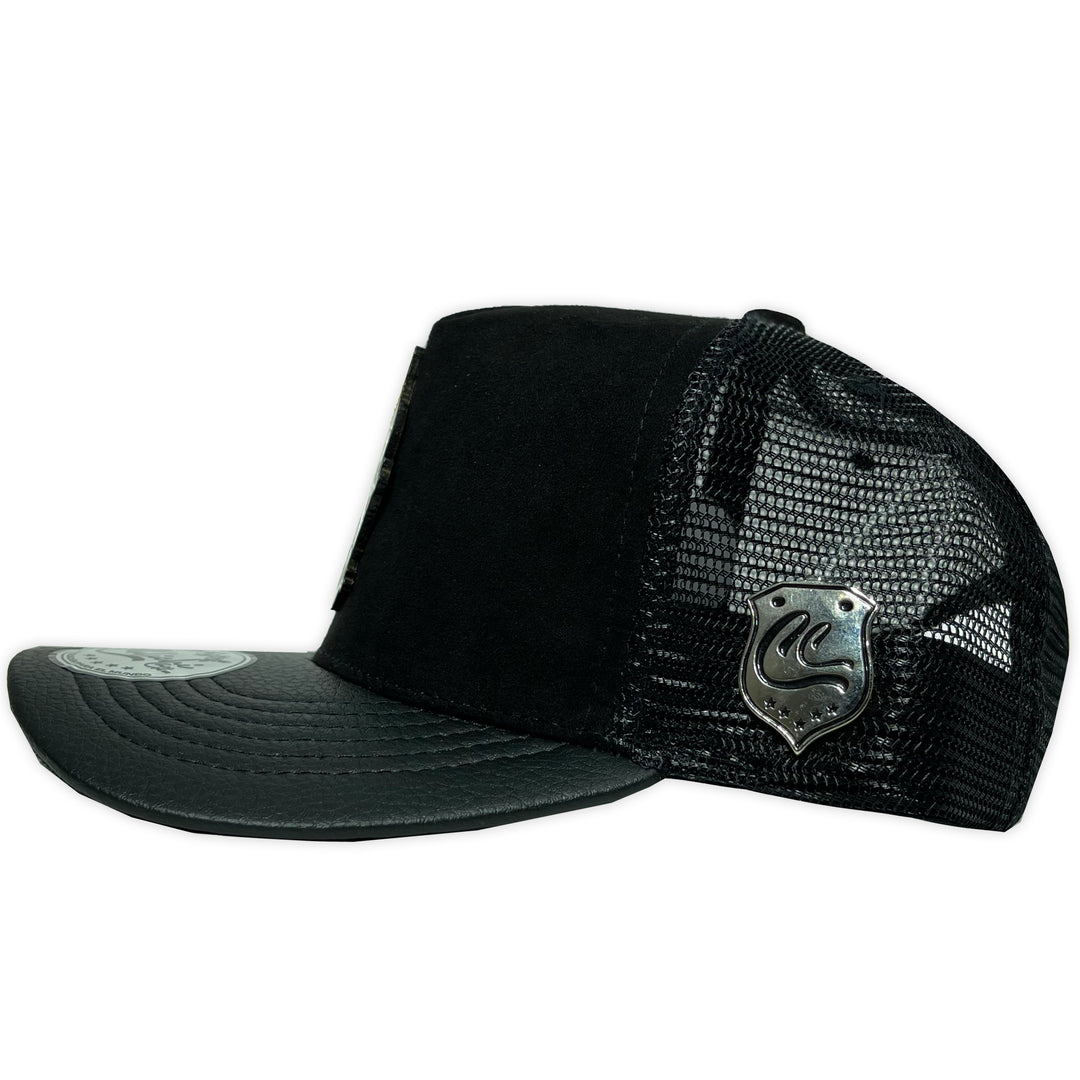 Gorra Culichi Caps Gasparin Placa Gamuza Trucker