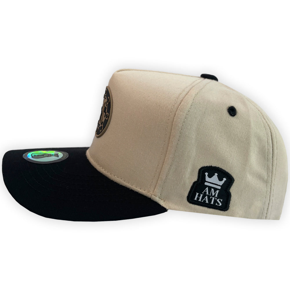 GORRA AM HATS FICHA  GOLD C ARENA VISERA GABARDINA