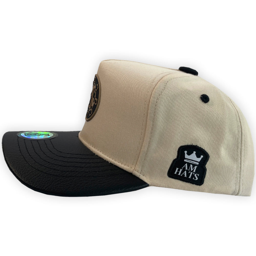 Gorra AM HATS GOLD C ARENA VISERA VINIPIEL