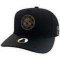 Gorra AM HATS GOLD C VISERA VINIPIEL