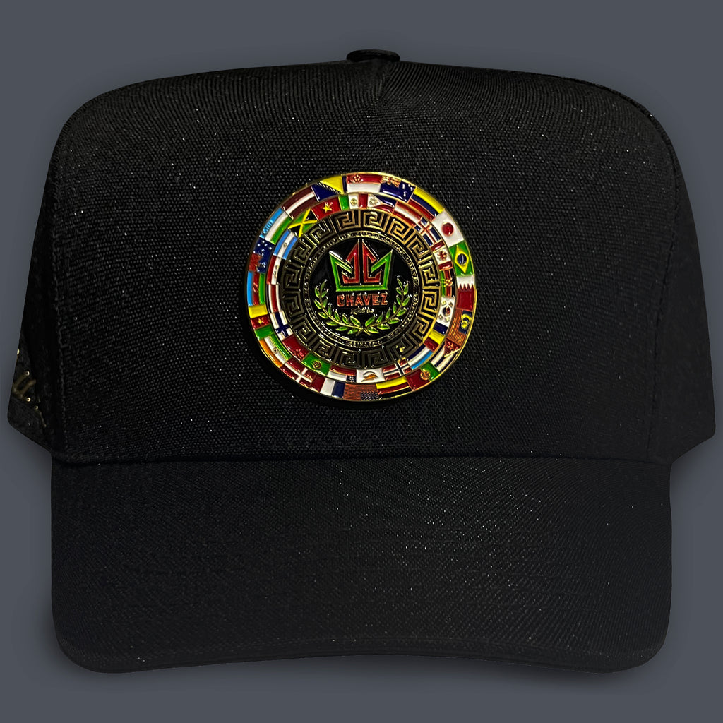 GORRA ALL IN BRAND BLACK GRAN CAMPEON SNAPBACK CURVA