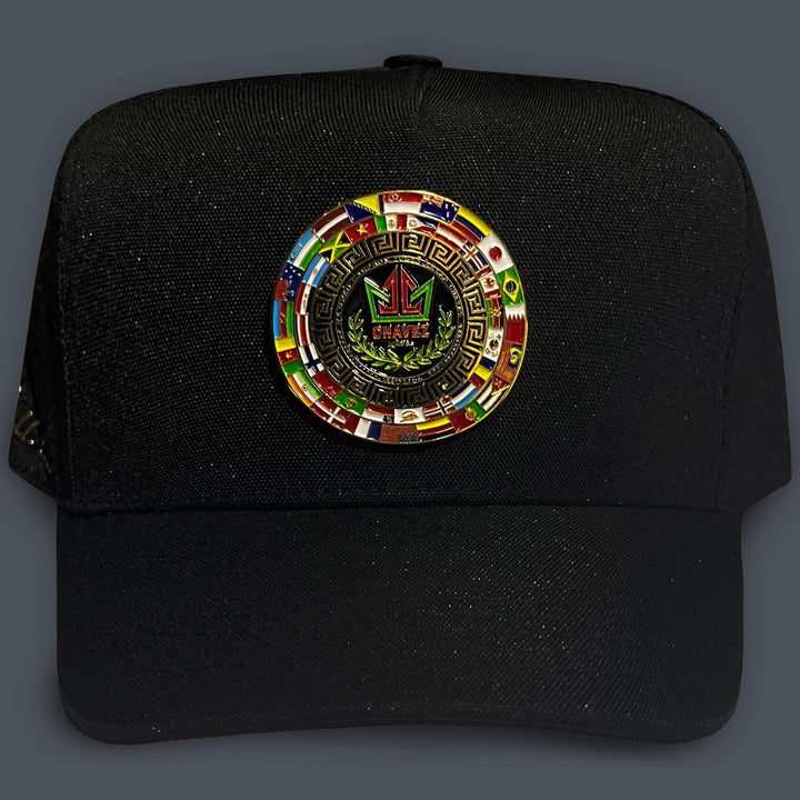 GORRA ALL IN BRAND BLACK GRAN CAMPEON SNAPBACK CURVA