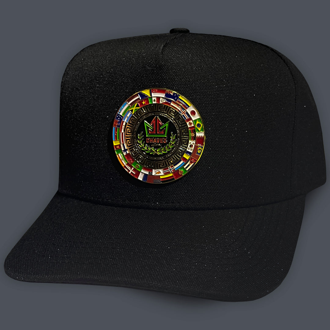 GORRA ALL IN BRAND BLACK GRAN CAMPEON SNAPBACK CURVA