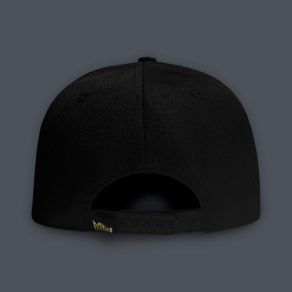 GORRA ALL IN BRAND BLACK GRAN CAMPEON SNAPBACK CURVA