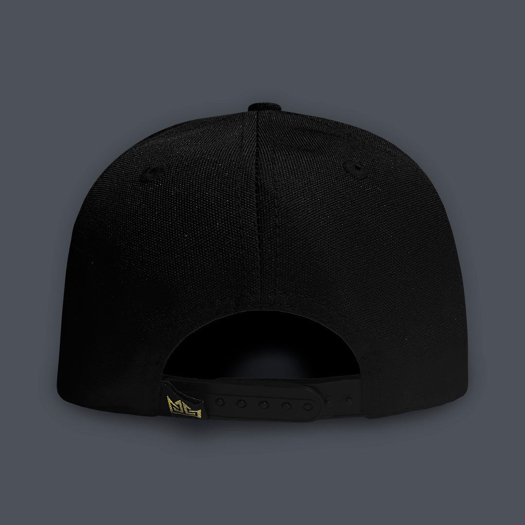 GORRA ALL IN BRAND BLACK GRAN CAMPEON SNAPBACK CURVA