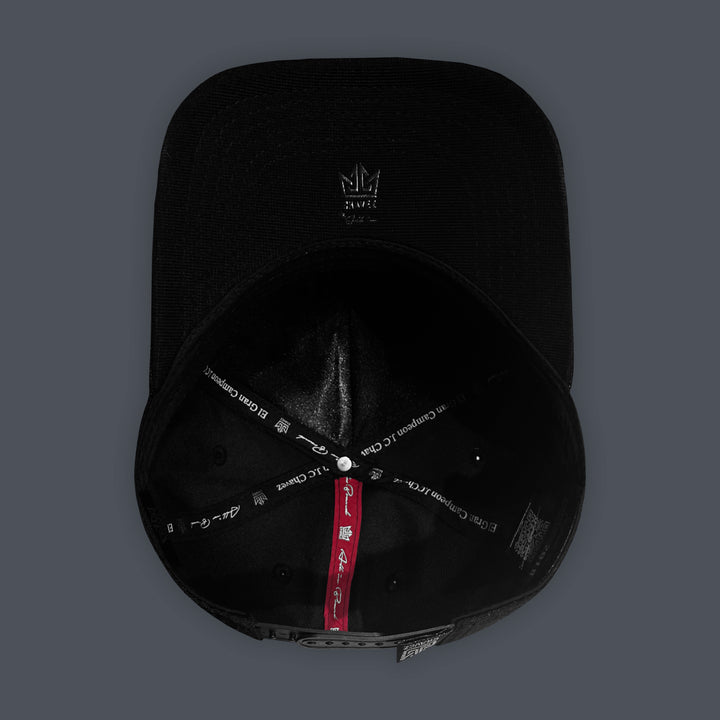 GORRA ALL IN BRAND BLACK GRAN CAMPEON SNAPBACK CURVA