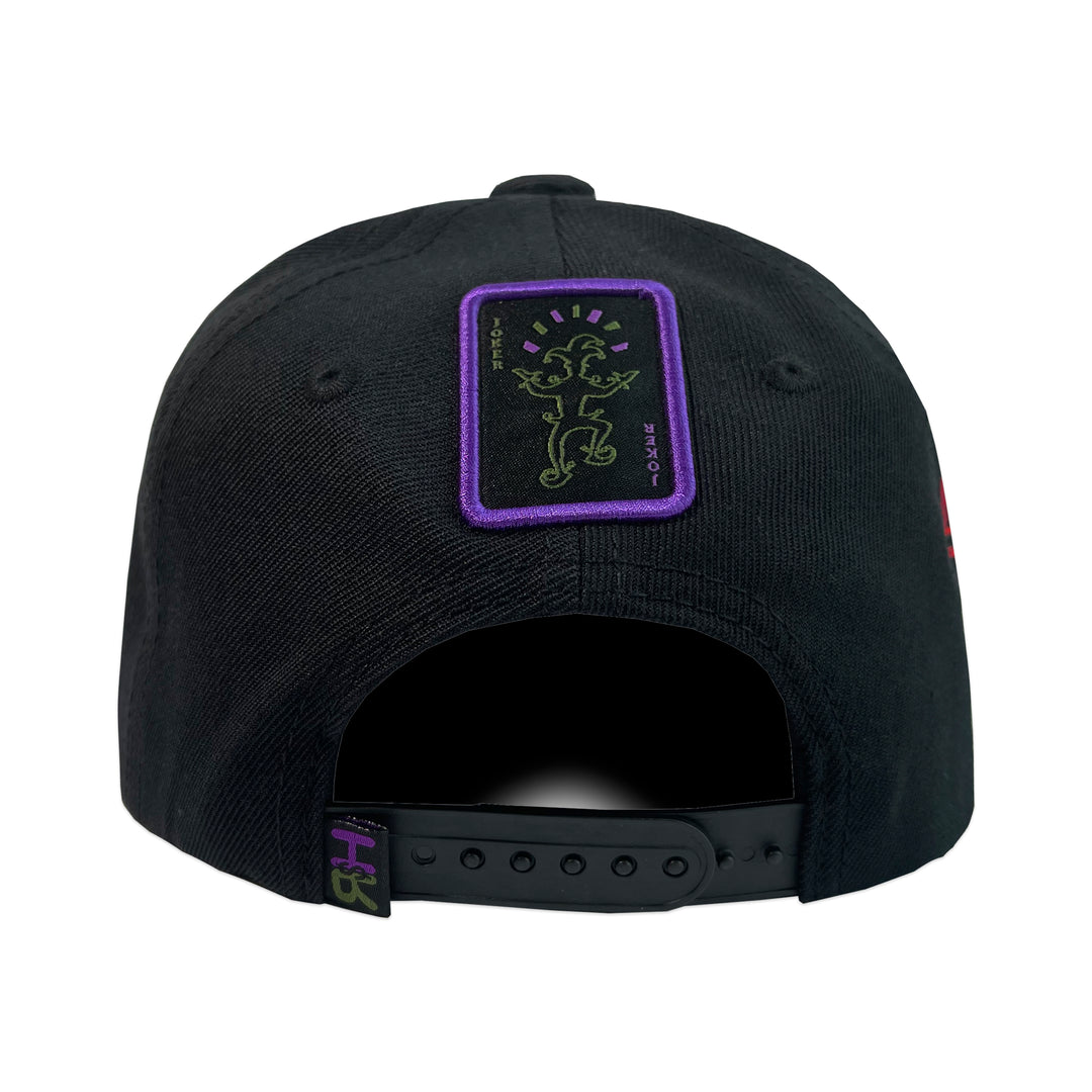 Gorra Rico Hats Guason Black Plana