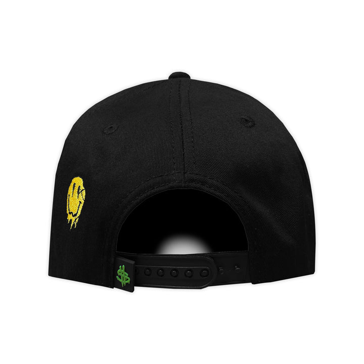 RICO HATS HAPPY FACE CURVA BLACK