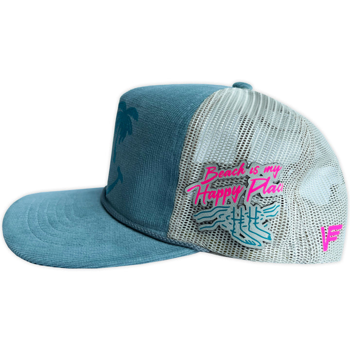 Gorra Vago Style HAPPY PLACE CURVA MALLALIGHT BLUE Y BEIGE