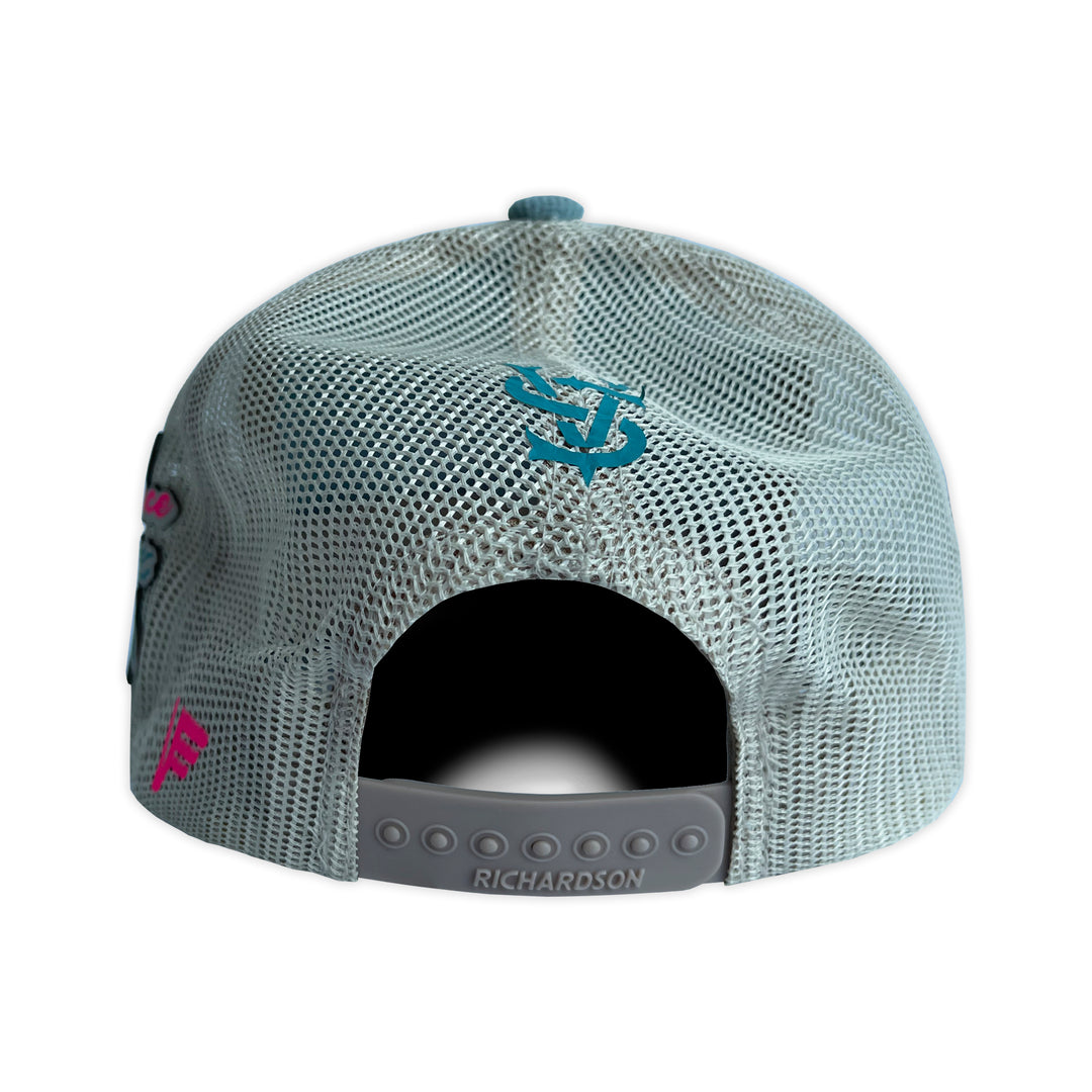 Gorra Vago Style HAPPY PLACE CURVA MALLALIGHT BLUE Y BEIGE