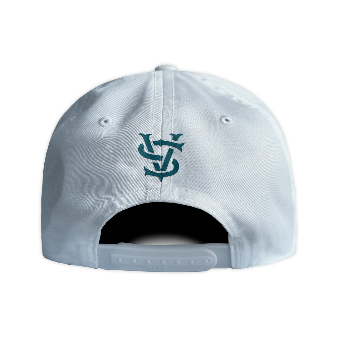 Gorra Vago Style HAPPY PLACE CURVA MALLA WHITE