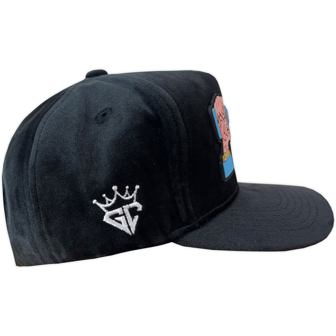 GORRA GC HIPNOTIQ BLACK GAMUZA