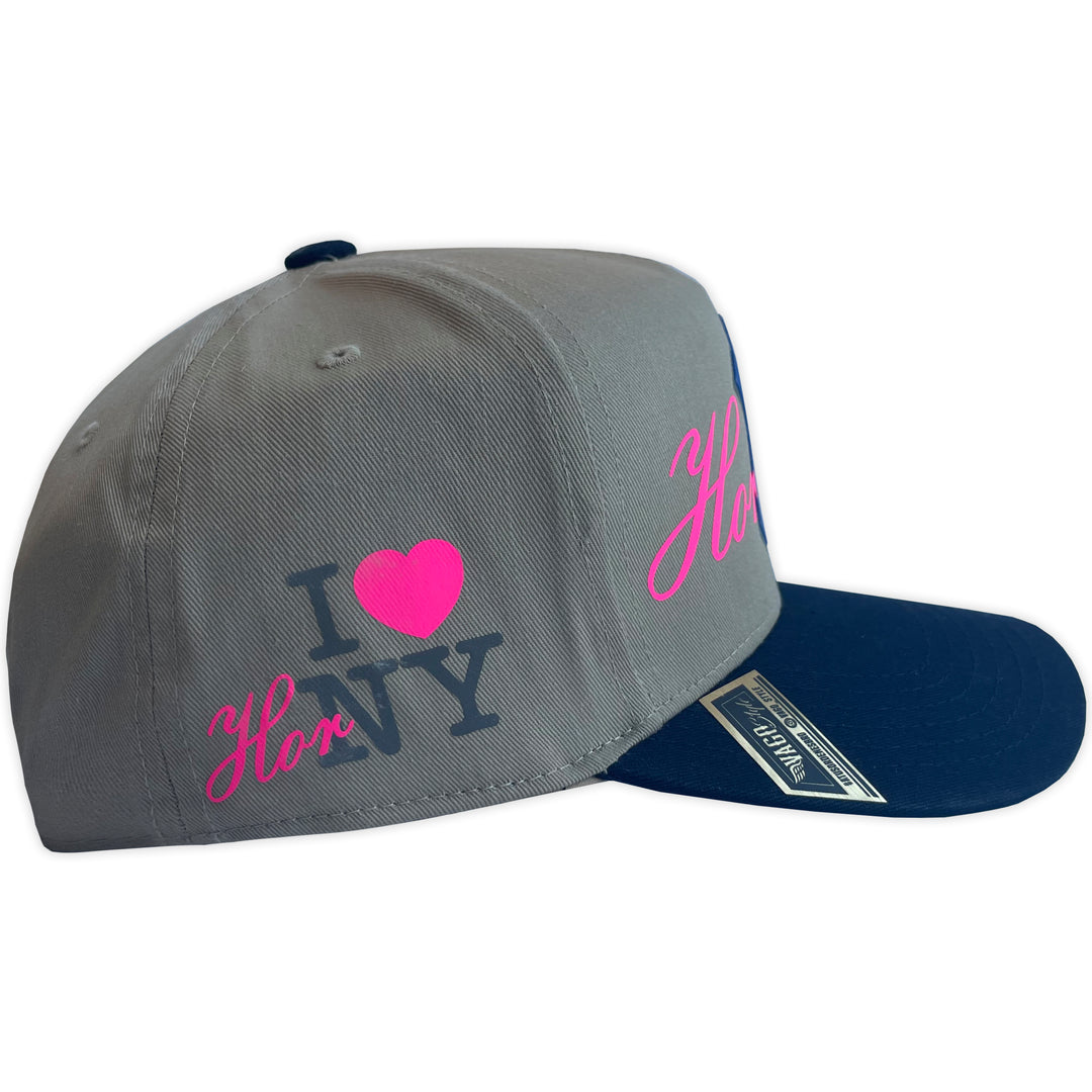 Gorra Vago Style HORNY BEIGE VISERA AZUL CURVA