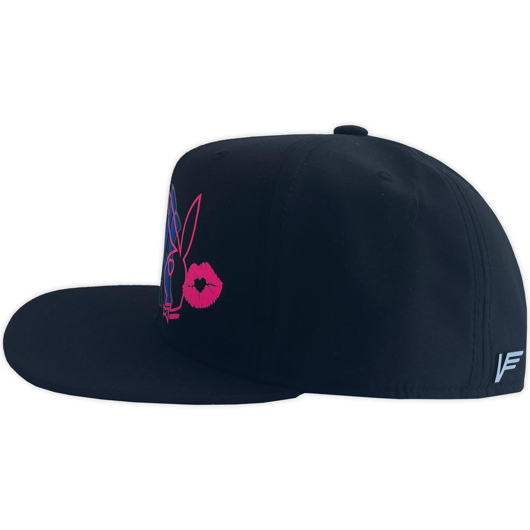 Gorra Vago Style HORNY BLACK PLANA PIEL DE DURAZNO