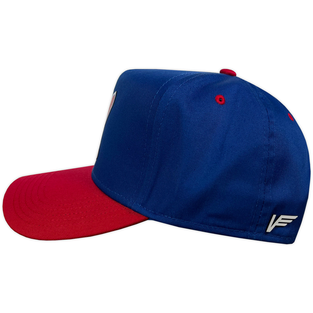 Gorra Vago Style Indica Royal/Red Curva