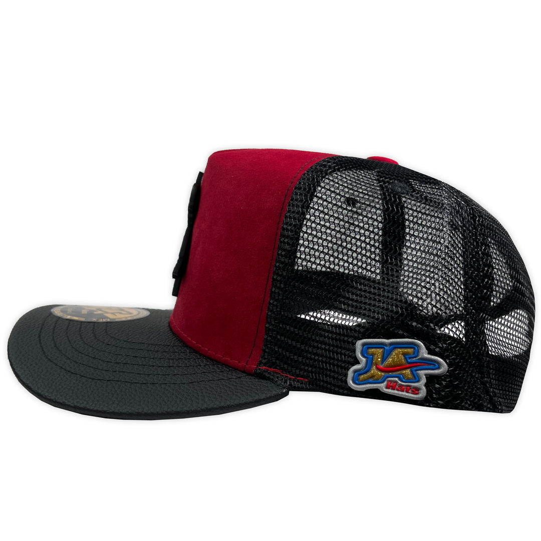 Gorra ja hats pinocho placa rojo trucker