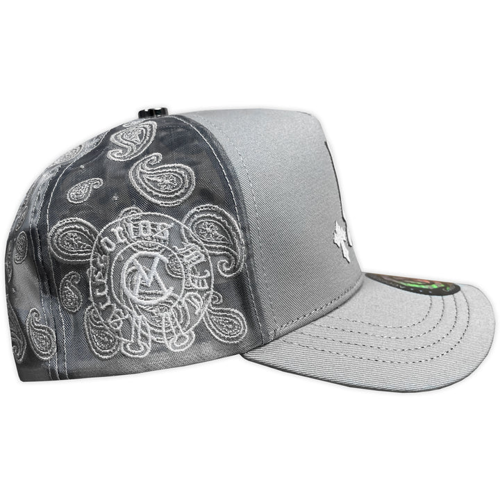 Gorra MVC LA CHROME GRAY MALLA VISERA CURVA