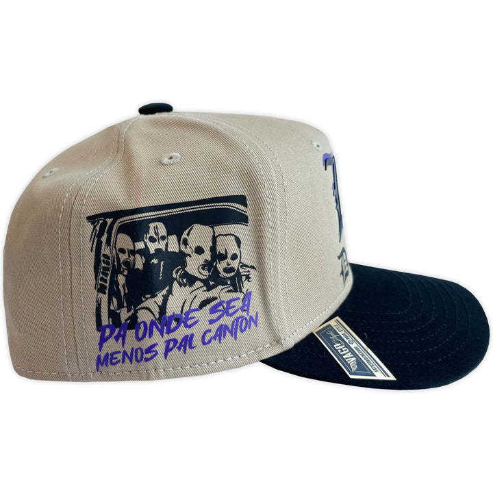 Gorra Vago Style LA DURANGO CURVA KAKI BLACK