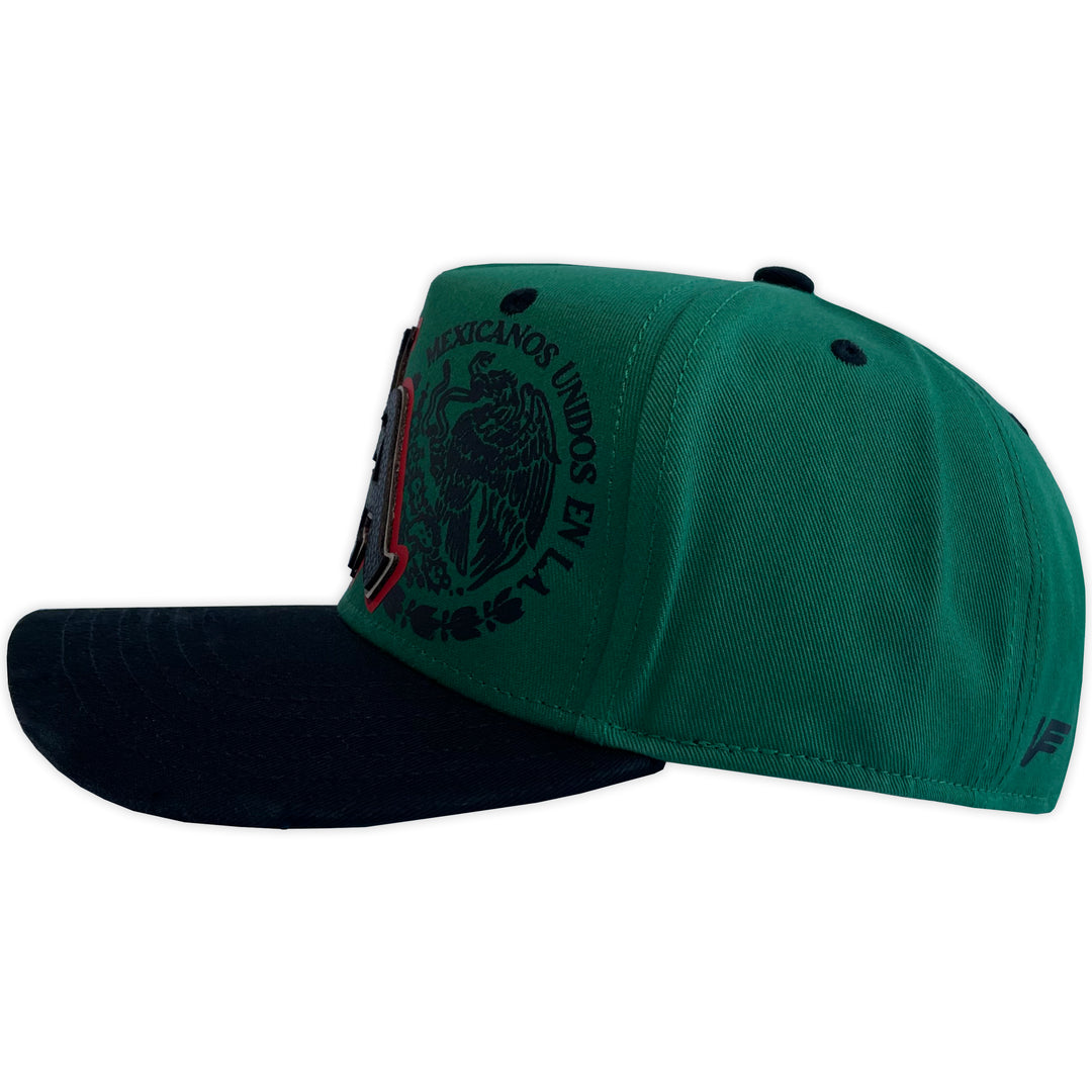 Gorra Vago Style MX CURVA GREEN/BLACK