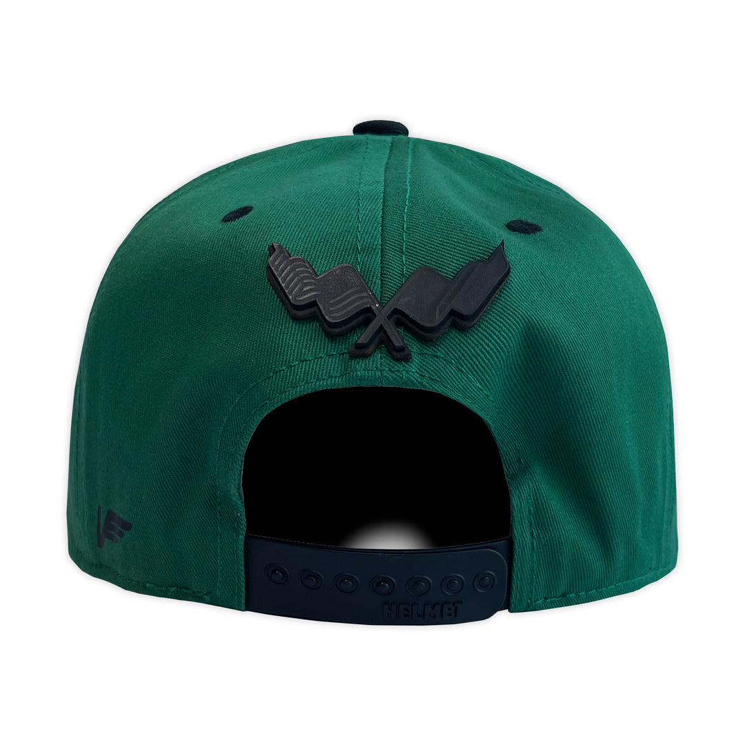 Gorra Vago Style MX CURVA GREEN/BLACK