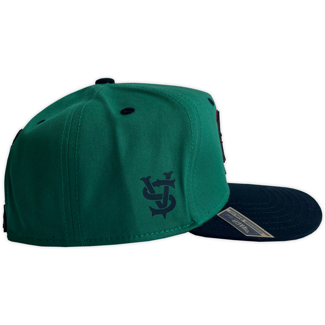 Gorra Vago Style MX CURVA GREEN/BLACK