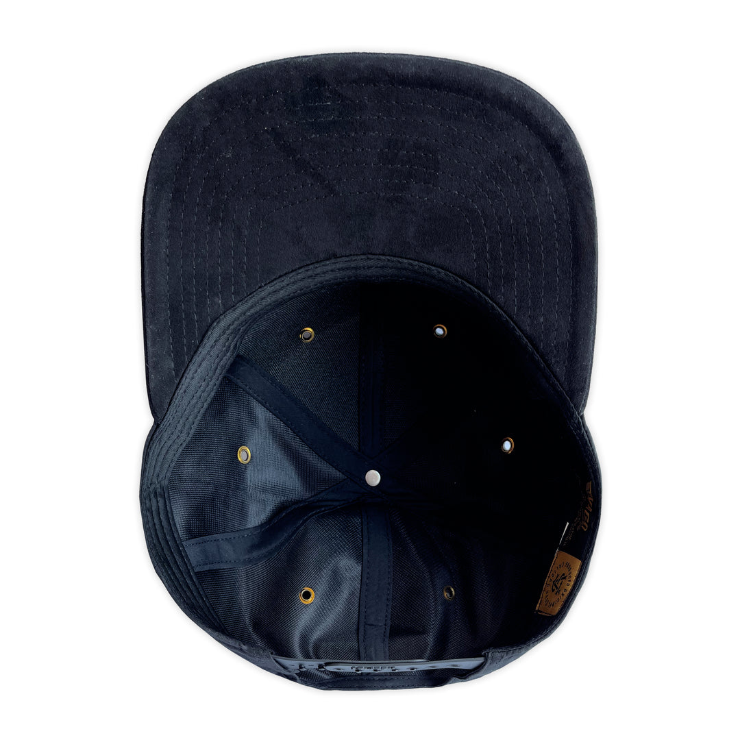 Gorra Vago Style MX BLACK PIEL DE DURAZNO VISERA PLANA GAMUZA