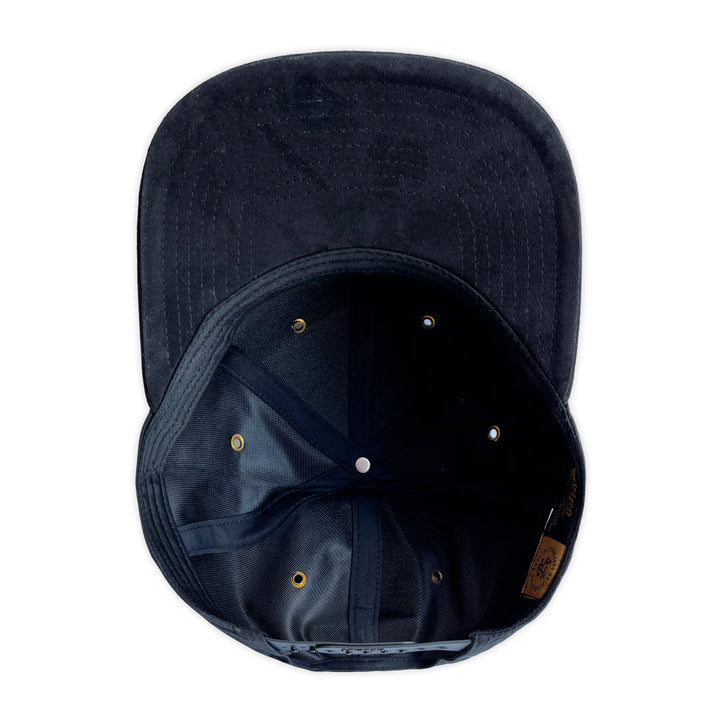 Gorra Vago Style MX BLACK PIEL DE DURAZNO VISERA PLANA GAMUZA