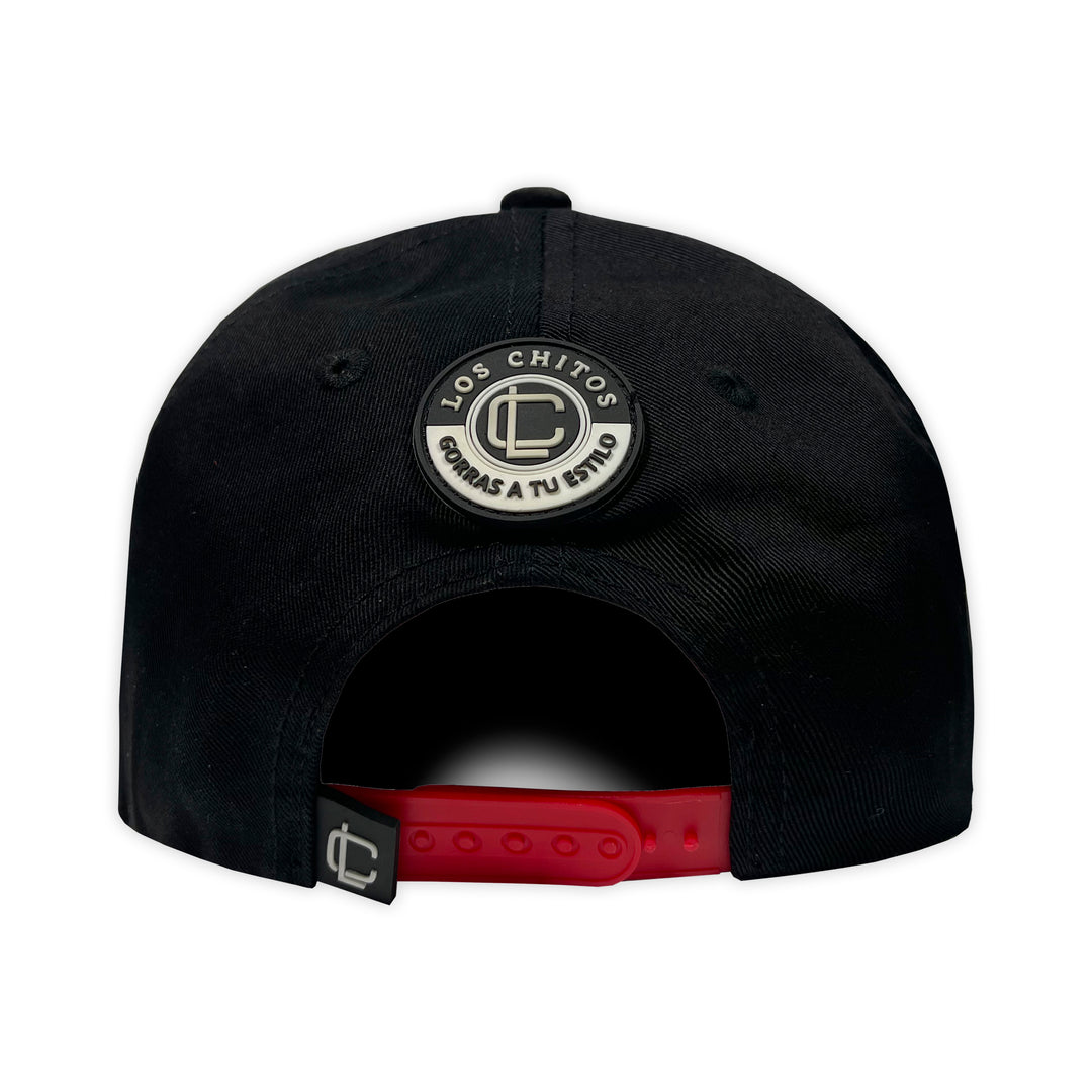 Gorra Los Chitos Caps Tomateros Gamuza Black