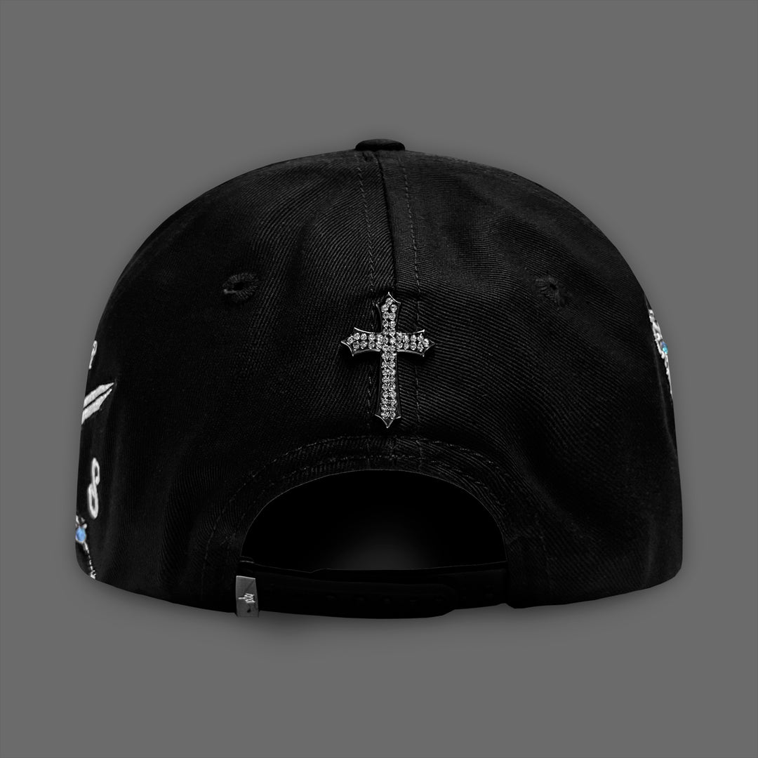 Gorra LOS REYES HATS CRYSTALS