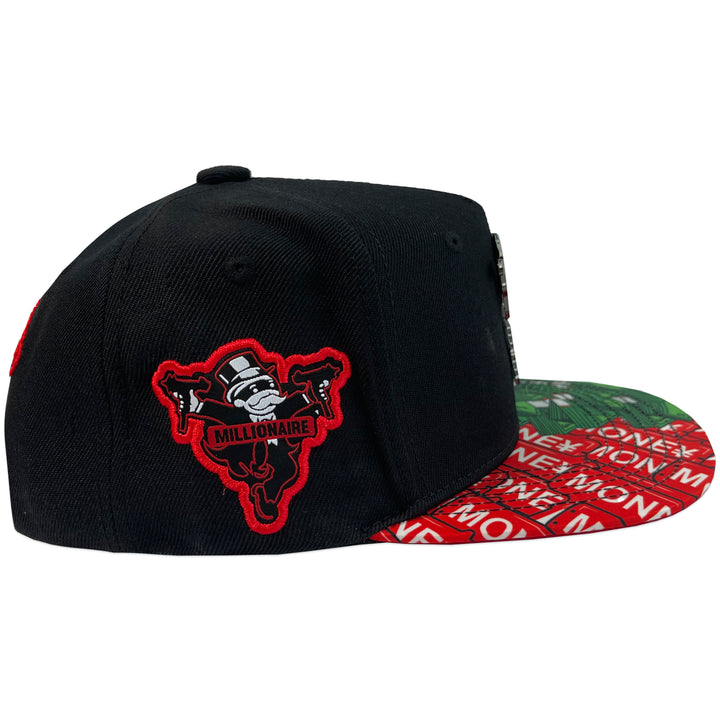 Gorra Rico Hats Monopoly Millonaire Black