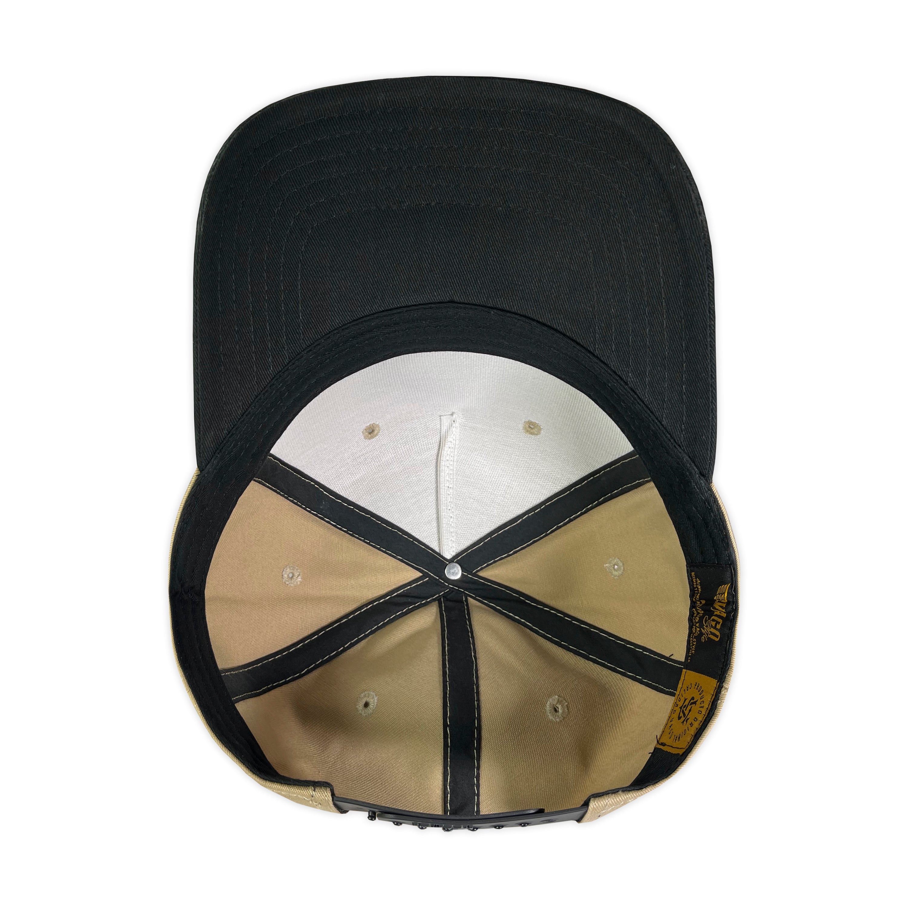 GORRA VAGO STYLE LUCKY 1.0 NAT KHAKI/BLACK TELA NO HAY EXISTENCIA FISICA