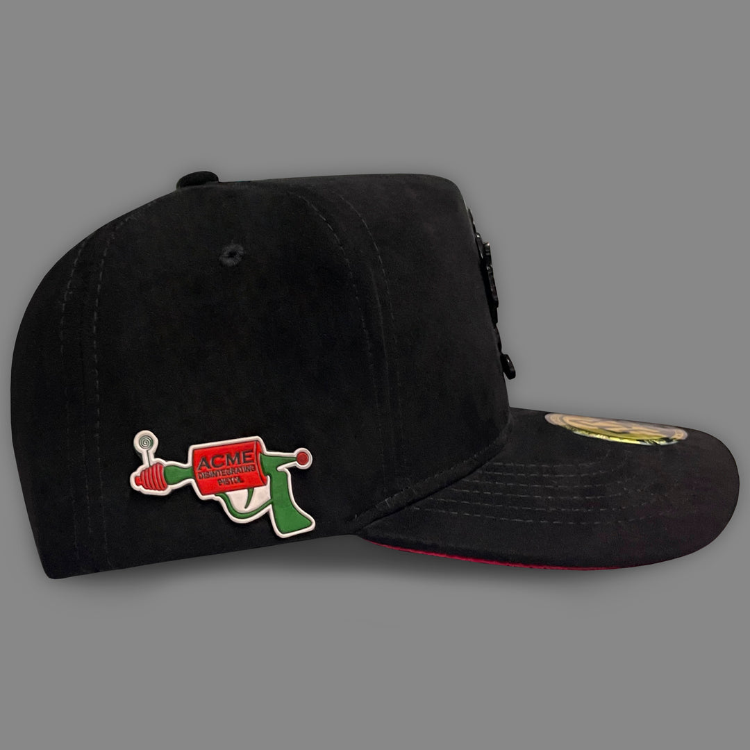 GORRA JA HATS MARCIANO GAMUZA BLACK