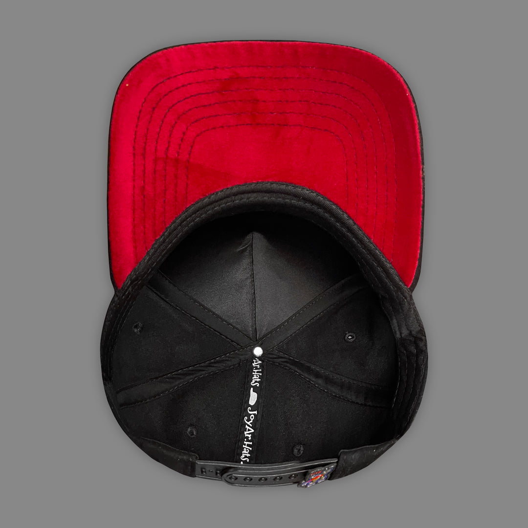 GORRA JA HATS MARCIANO GAMUZA BLACK