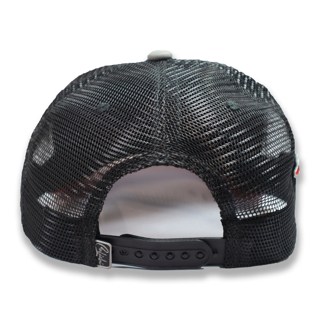 GORRA CULICHI CAPS GRAY ALIEN TRUCKER